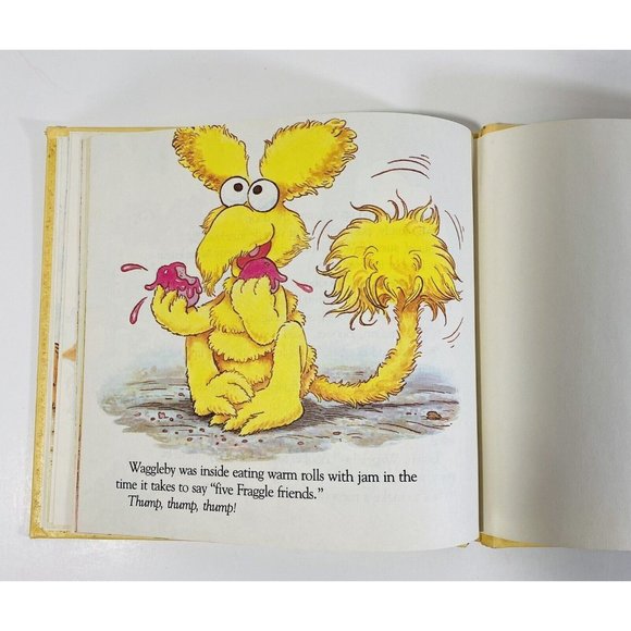 1985 Waggleby of Fraggle Rock Book Jim Henson Muppets Weekly Reader Red Boober - Picture 10 of 10